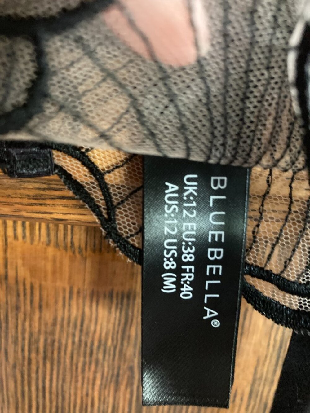 NWT Bluebella Marabel Garter Belt, medium, black, suspender - Picture 4 of 5